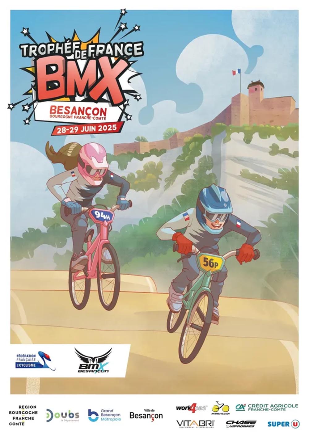20250628 Affiche Trophee de France Besancon